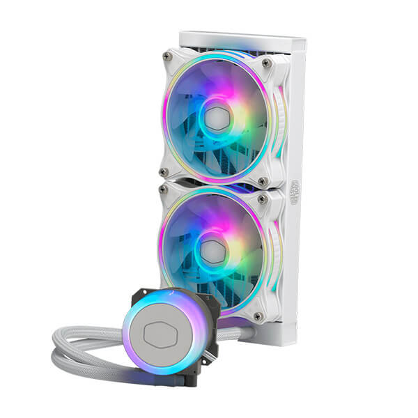 Cooler Master MasterLiquid ML240 Illusion ARGB White CPU Liquid Cooler